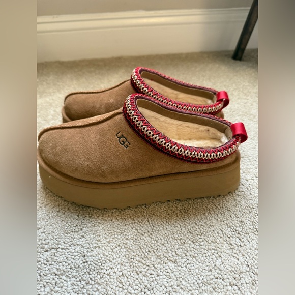 UGG Women's Tazz II Chestnut Platform Slippers - Picture 3 of 7